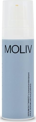 MOLIV Gesichtsserum mit lebenden Probiotika – Probiotic Skin Repair Serum, Sofortige Wirkung, Hautregeneration, Mikrobiom Balance, Natürliche Pflege, Für Alle Skin Types, 30 ml