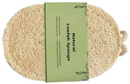Éponge Vaisselle Luffa,Éponge de Nettoyage pour Cuisine et Lavage de Vaisselle | Pad Réutilisable pour Récurer Casseroles Poêles Plaques de Cuisson et Évier