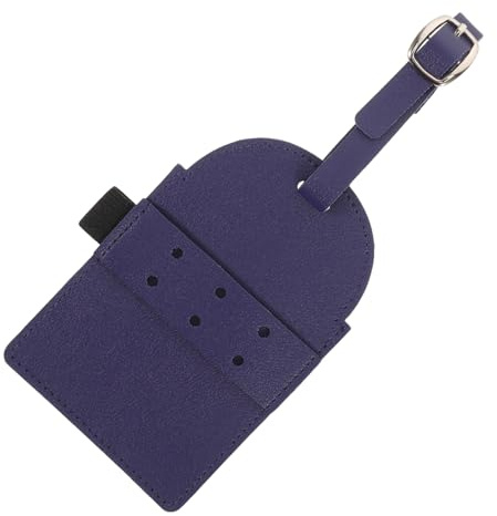 BESTonZON Golf Tee Organizer Pouch aus Langlebigem Kunstleder Tragbar mit Integriertem Bag Tag Schützt Golftees vor Abnutzung Kompakt und Leicht für Outdoor-Golfer und Reisende