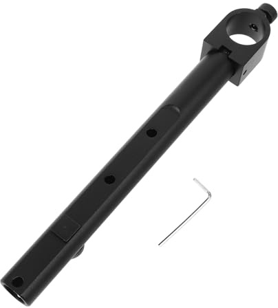 ELAYARD Supporto in Metallo per Schermo Microscopio da Laboratorio 25 Mm, Braccio di Visualizzazione Regolabile Foro Vite, Accessorio per Microscopi Digitali e Organizzazione Spazio