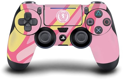 Head Case Designs Officially Licensed Scotland National Football Team Home 2026 Kit Vinyl Sticker Gaming Skin Decal Cover Compatible With Sony PlayStation 4 PS4 DualShock 4 Controller