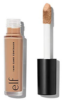 e.l.f. 16HR Camo Concealer, volle Deckkraft und hochpigmentiert, mattes Finish, Hellbraun Latte, 200 ml