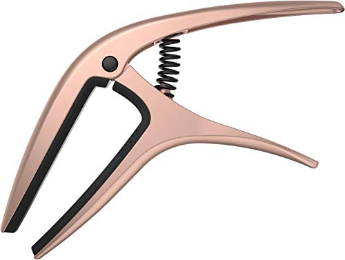 Ernie Ball Axis 2-in-1 wendbarer Kapodaster für Akustik- und E-Gitarre - Rose Gold Satin