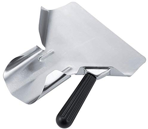 Faderr Pommes Frites & Popcorn Schaufel, Edelstahl, Silber, 195 x 238 mm, 1 Stück