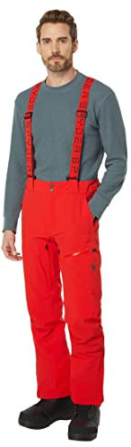 Spyder M Dare Rot - Dermizax™ wasserdichte isolierte Herren Skihose, Größe S - Regular - Farbe Volcano