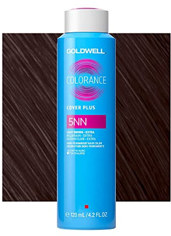 Goldwell Colorance 5NN Hellbraun Extra Cover plus Naturals can, 120 ml