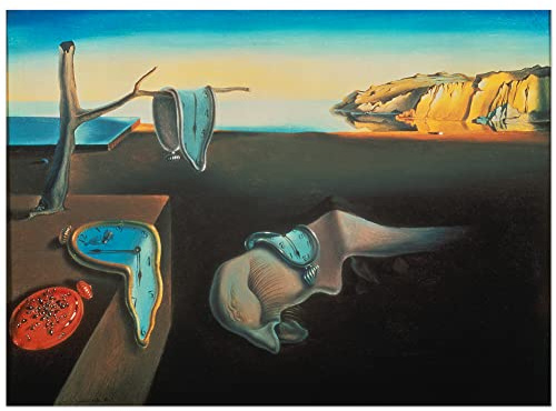 JUNIWORDS Poster, Salvador Dali, Die Beständigkeit der Erinnerung, 65 x 90 cm (3000366)