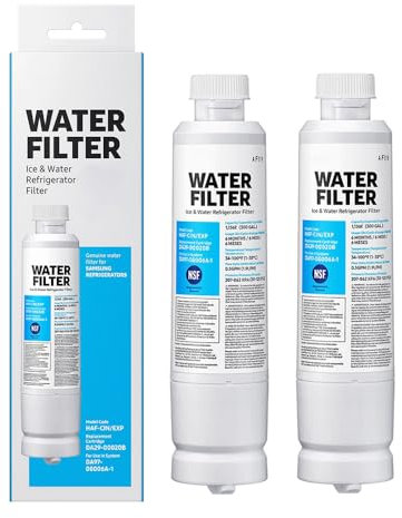 Ersatz-Kühlschrank-Wasserfilter, kompatibel mit Samsung DA29-00020B, DA97-08006A-1, HAF-CIN/EXP, 2 Stück