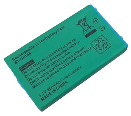 Dpofirs GBA SP 850mAh Ersatz Lithium-Ionen für GBA SP Spielkonsolen 3,7 V