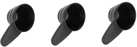 BESTonZON 9pièces Cuillères à Mesurer Plastique Alimentaire Avec Marquages Clairs Dosage Précis Pour Café Thé Et Épices Outils De Cuisine Pratiques Noir