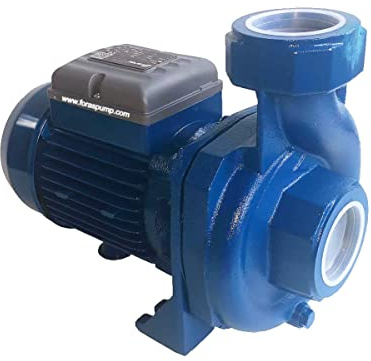 FORAS SD120/2T Kreiselpumpe mit hohem Förderstrom vor allem in der Landwirtschaft eingesetzt, made in Italy, Dauerbetrieb, 400V, 1.1 kW, 500 L/min, 15 m