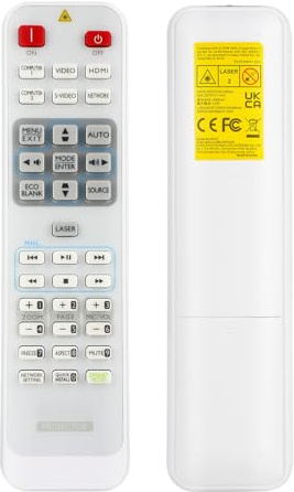 Aimdio 5J.JAD06.001 RCS011 Beamer Fernbedienung für BenQ MH741 MH750 MH856UST MS630ST MW632ST MW727 MW824ST MW855UST MW864UST MW883UST MX631ST MX726 MX823ST MX854UST MX863UST MX882UST LH770 LU785