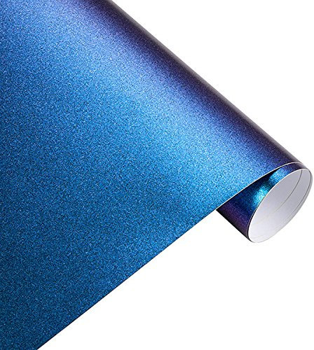 Autofolie 30 * 100 cm Auto blau bis lila Perlmamäleon Vinyl -Wrap Film Chameleon -Autoaufkleber Automobile Motorrad -Auto -Styling -Dekaration Auto Folie (Color : Matt, Size : 10x100cm)