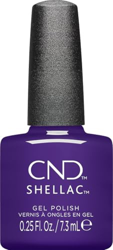 CND Shellac UV-Nagellack Battle Royal - Nr.484 lila - Original CND - Gellack - Nageldesign - Queen Tessential collection