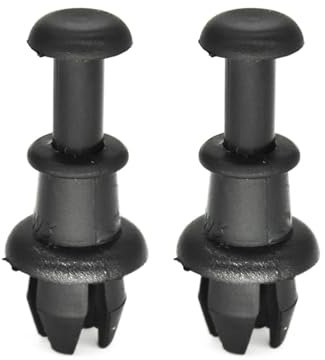 NEGRO 2X Hutablagen-Clips passend for VW, GOLF MK5 MK6 Tigaun 5N MK1 Polo 6R 6C 2G UP T-CROSS Saitenhalter Schwenkaufhänger 1M6867574A Feste Clips für den Riemen der hinteren Hutablage