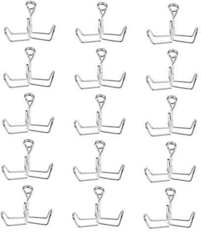 Angoily 15stücke Wasserschlauchclip Absperrclip Schlauchklemme Schlauchclip Für Laborgeräte Und Schulunterricht Robust Und Verformungsbeständig Einfach Zu Bedienen Hohe Qualität Lange Nutz