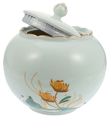 Recipiente for té, recipiente for café, lata de azúcar, 1 recipiente for té y café, recipiente de cerámica for té, recipiente de cerámica for cocina, recipiente for té chino, recipiente for harina de