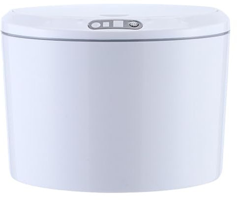 Pattumiera Intelligente - 3 L Coteur Automatico Intelligente Con Coperchio | Contautore Di Stoccaggio Elettrico Fazzoletto Per Tavolo Da Notte Desktop In Auto, Ricarica Usb