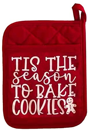 Fyearfly Set da forno natalizio – rastrelliera per biscotti festivi con sacchetti regalo – Accessori per la cottura delle vacanze a prezzi