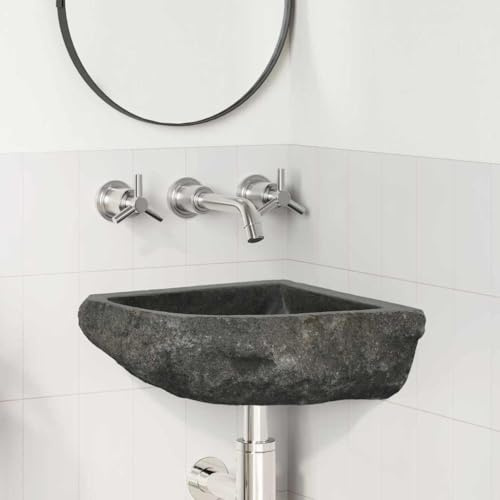 Générique Bassin d'angle Suspendu au Mur Gris (30-37) x (30-37) x 12 cm,Quincaillerie,Plomberie,Équipements sanitaires,Éviers & lavabos,Lavabos-4103953