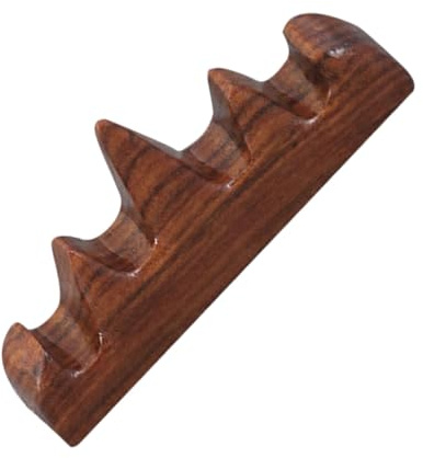 Cabilock Supporto per Pennello da Scrittura in Legno a Forma di Montagna, Porta Pennarelli Calligrafici Sumi Elegante per Ufficio e Decorazione da Scrivania