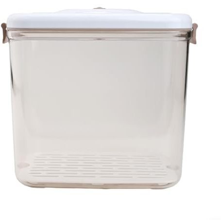Scatola sottovuoto per alimenti di grande capacità, con guarnizione a prova di perdite e coperchio a bottone facile da usare, compatibile con pompa a vuoto per mantenere la freschezza degli alimenti