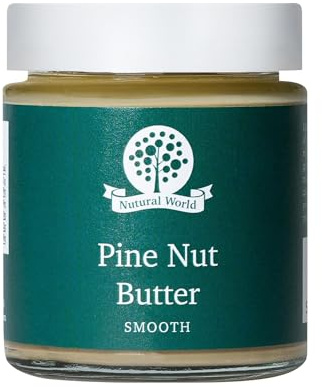 Nutural World - Smooth Pine Nut Butter (170g) - Pure 100% single ingredient