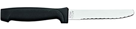 Visiodirect Lot de 24 Couteaux à Steak Bout Extra Rond - 20 cm