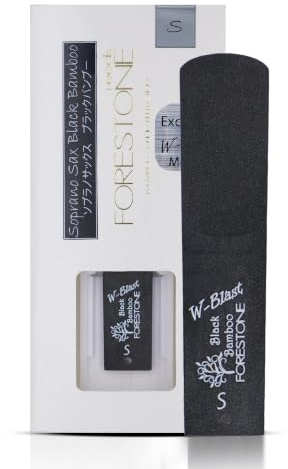 Forestone Black Bamboo Soprano Saxophon Blatt - Japan - Bambus - W-Blast (S)