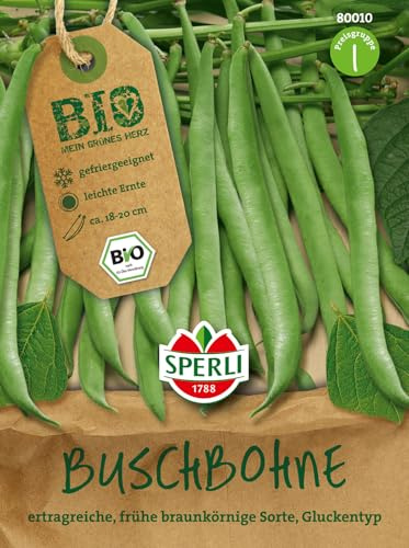 Sperli 80010 Buschbohne Maxi (Bio-Buschbohnensamen)