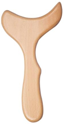Bounabay Gua-Sha-Lymphdrainage-Massagegerät aus Holz, größerer Körper, Rücken und Nacken, Gua-Sha-Therapie-Massagewerkzeug-Set für Körperformung, Gesundheit, Haushaltspflege