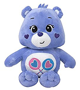 Whitehouse Glücksbärchis Care Bears Plüsch 6 versch. Figuren, 28 cm ORIGINAL Kuscheltier - Unlock The Magic - super weicher Plüschbär, Teddybär Stofftier Glücksbärchen für Kinder (Teile-gern-Bärchi)