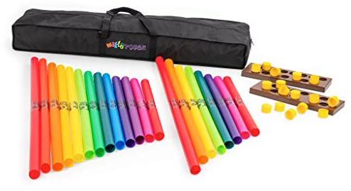 Bass Wak-a-Tubes Klassenzimmer Set für 21 Spieler.