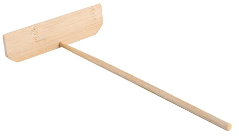 Spatule à Crêpes en Bois en T pour Étaler la Pâte Uniformément | Adapté aux Galettes Chinoises, Prise Stable, Format Compact, Usage la Cuisine, Outil Maison Pratique