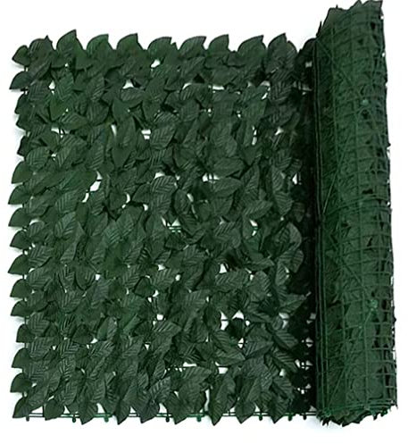 Screening künstlicher Blätter Künstlicher Laubschutz Kunststoff Sichtschutz Gartenzaun Sichtschutz Heckenwand Landschaftsbau Gartenzaun Balkon Sichtschutz LIFQFQDP240601(Color:,Size:50x300cm)