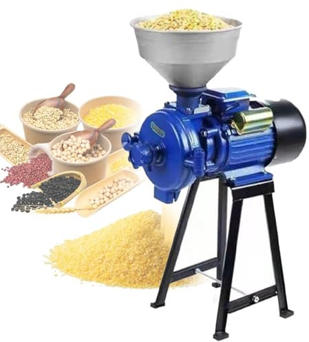Hydravex Grain Mill Grinder Electric, 1500W High-speed Commercial Spice Grinder, Superfine Grain Mill for Flour, Wheat Grinder for Making Flour, Mill Grinder, Grain Grinder