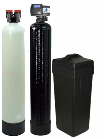 AFWFilters Combo Package Fleck 5600SXT 48,000 Grain Water Softener and UpFlow pH Neutralizer System