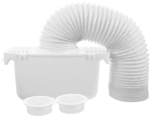 OSALADI Kit De Connecteur De Conduit De Sécheuse Collecteur De Peluches Et Bac à Condensats Pour Sèche-linge Tambour, Raccord Mural Rapide En Plastique Solide, Adapté à L’intérieur