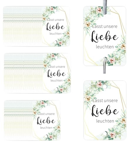 XFSRG Set da 100 Etichette Stelline Scintillanti Matrimonio Etichette Scintille Luminose Matrimonio Decorazione per Matrimoni per Nozze Anniversario e Fidanzamento