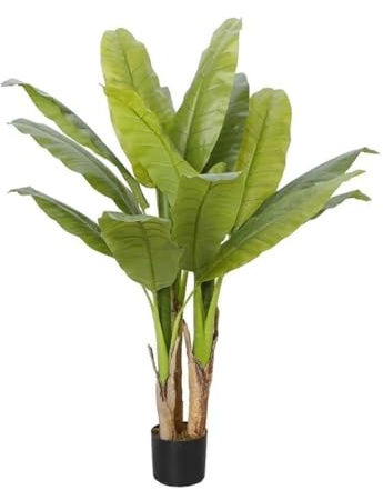 Konstgjord Träd Konstgjord Bananträd Heminredning Vardagsrum Trädgård Simuleringsväxt Bonsai Konstträd Inflyttningsträd