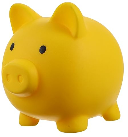 Milisten Salvadanaio in Forma Di Maiale Salvadanaio e Decorativo Portamonete Per Ragazzo Per Regali Di Compleanno e Natale