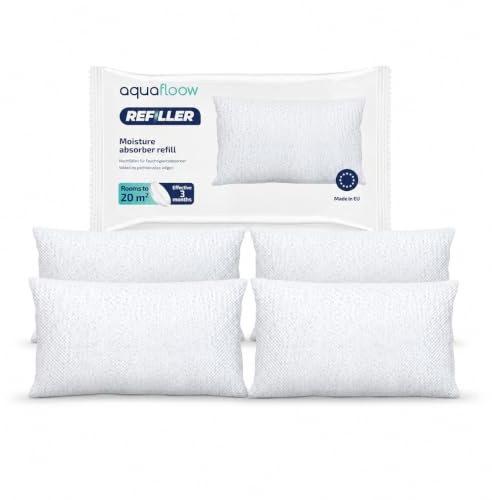 Aquafloow Dehumidifier Refill Bags 500 g Pack of 4