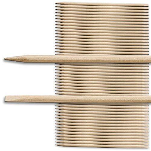 50 x Nagelstäbe aus Holz – Stäbchen aus Rosenholz