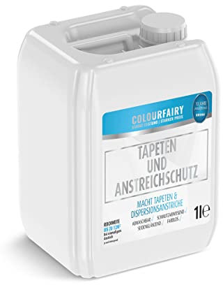 Colourfairy Elefantenhaut Tapetenschutz Anstrichschutz 1l Reichweite 12 m²