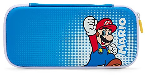 PowerA Etui de protection Slim pour Nintendo Switch, Switch -Modèle OLED et Nintendo Switch Lite -Mario Pop Art, Housse de Protection, Étui de Console, Rangement, Licence Officielle