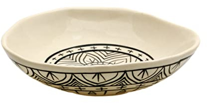 Handgemachte Keramikschale Set/2– farbenfrohe Schüssel, spülmaschinen- & mikrowellengeeignet – stilvolles Design von Gall & Zick (GZM-347)
