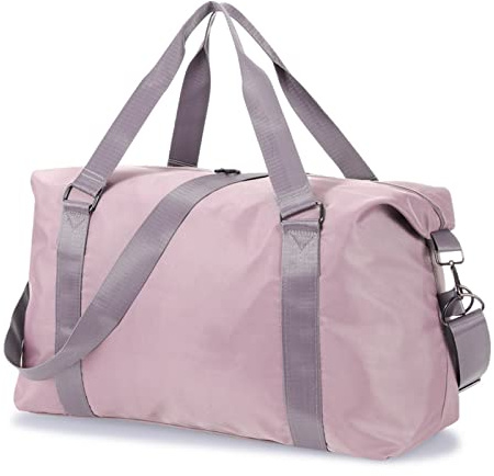 HAWEE Unisex Borsone da Viaggio Impermeabile Con Tracolla Borsone Palestra Grande Donna Uomo Borsa Sportiva Leggero Borsone Pieghevole per Viaggi Fitness Sport Weekend Yoga Campeggio