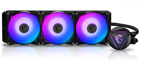 MSI MAG CORELIQUID 360R V2 Refroidisseur liquide pour processeur, radiateur 360 mm, 3 x 120 mm ARGB P