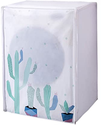 Gcroet Washing Machine Cover Waterproof Dustproof Washer Dryer Protection Case 60x56x83cm Washing Machine Cover,Waterproof Washer Cover,Washer Dryer Cover,Washer Protection case,Tumble Dryer