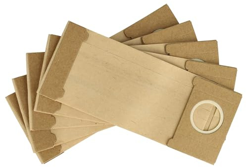 vhbw 5x Filtres turbo remplacement pour Metabo 631288000 pour ponceuse | ponceuse orbitale - Lot de sacs d'aspiration en papier
